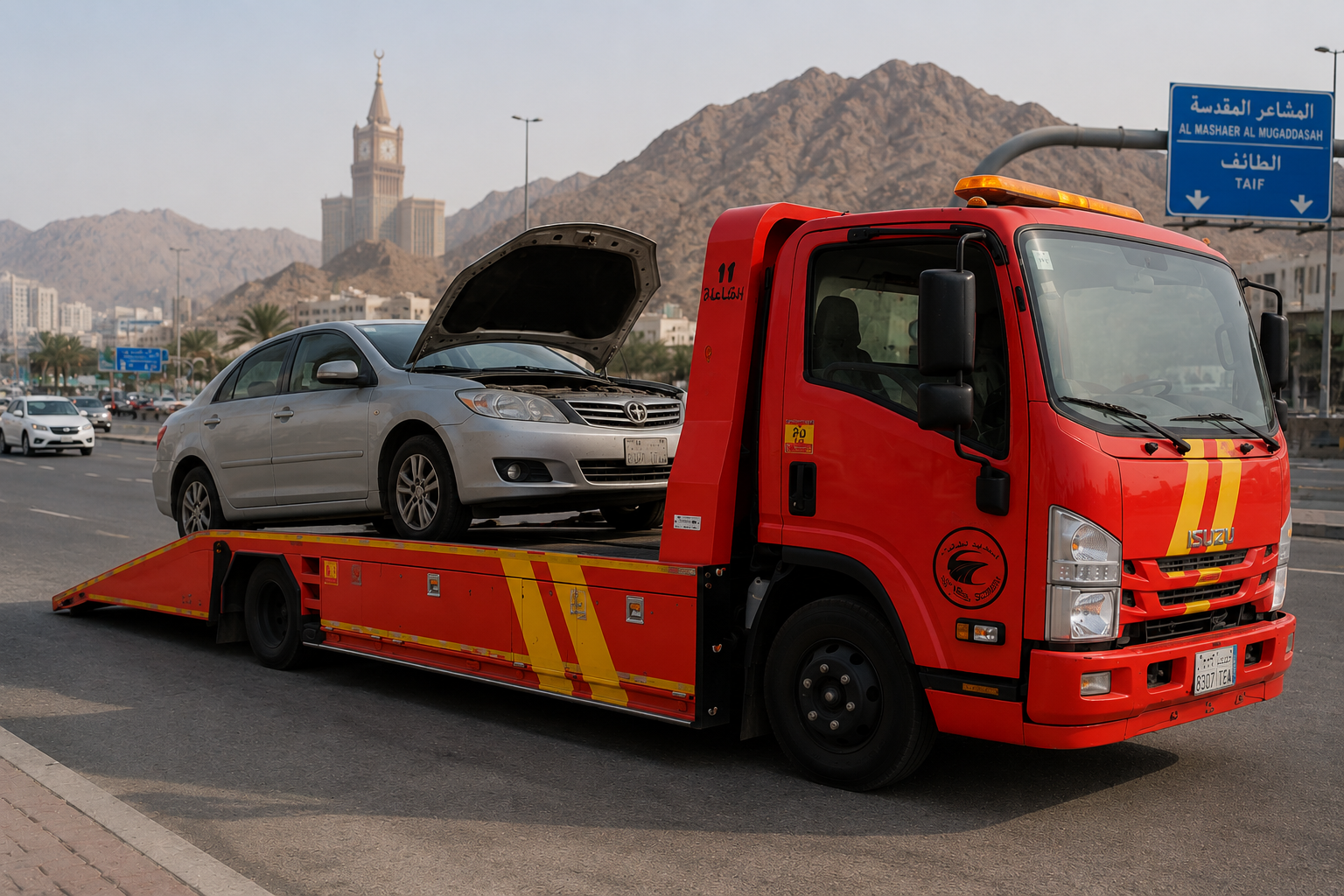 نقل السيارات الفاخرة والرياضية في مكة